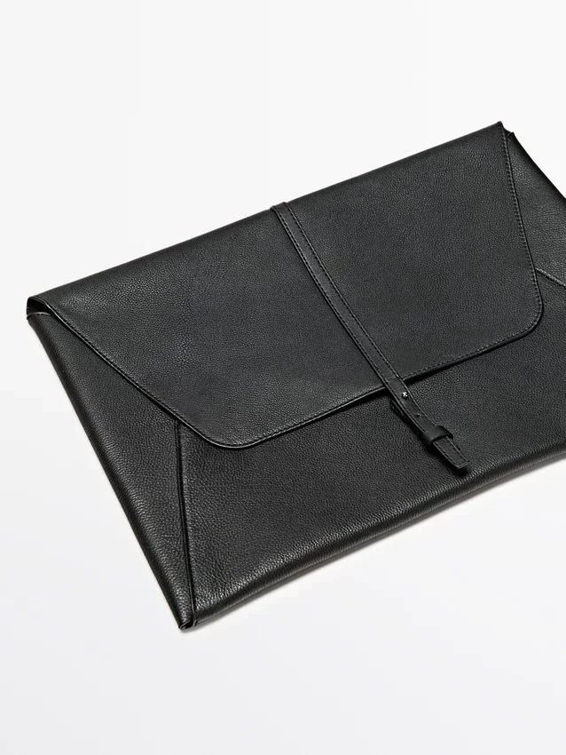 Laptoptasche aus Rindsleder mit Nappa-Finish Laptoptasche aus Rindsleder mit Nappa-Finish