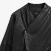 Leder-Bomberjacke Leder-Bomberjacke