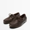 Leder-Deck-Schuhe Leder-Deck-Schuhe