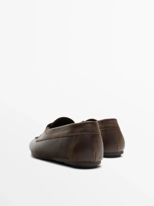 Leder-Deck-Schuhe Leder-Deck-Schuhe