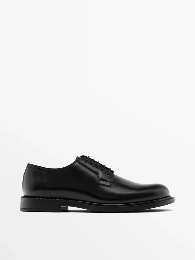 Leder-Derbys-Schuhe Leder-Derbys-Schuhe