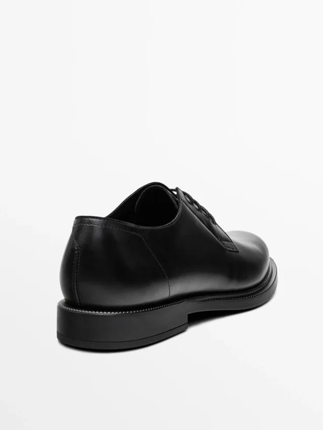 Leder-Derbys-Schuhe Leder-Derbys-Schuhe