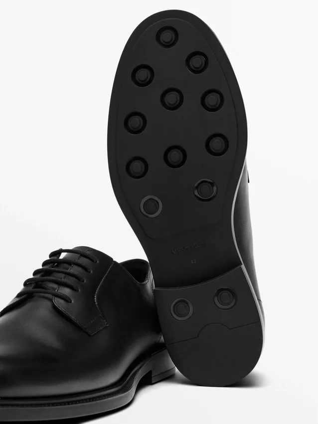 Leder-Derbys-Schuhe Leder-Derbys-Schuhe