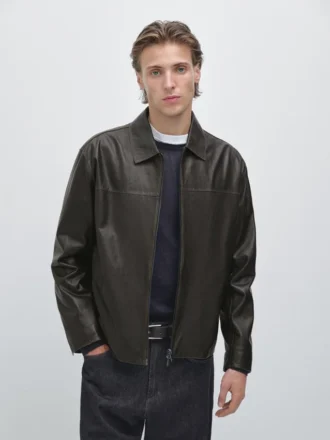 Lederjacke im Used-Look Lederjacke im Used-Look