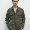 Leichte Jacke mit Taschen Leichte Jacke mit Taschen