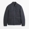 Leichte Leinenjacke mit Taschen Leichte Leinenjacke mit Taschen