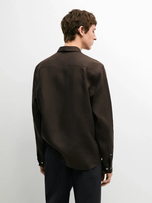 Leichtes Leinenhemd in Regular-Fit Leichtes Leinenhemd in Regular-Fit