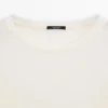Leichtes T-Shirt aus einer Woll-Leinen-Mischung Leichtes T-Shirt aus einer Woll-Leinen-Mischung