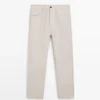 Leinenhose im Semi-Jogger-Schnitt Leinenhose im Semi-Jogger-Schnitt