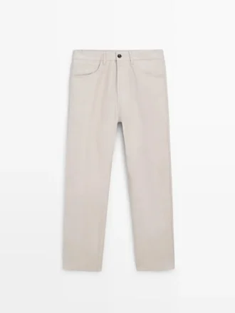 Leinenhose im Semi-Jogger-Schnitt Leinenhose im Semi-Jogger-Schnitt