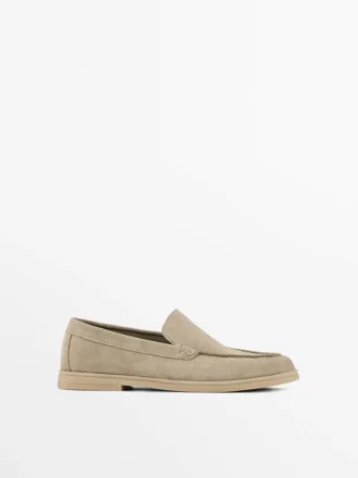 Loafer aus Spaltleder Loafer aus Spaltleder