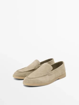 Loafer aus Spaltleder Loafer aus Spaltleder