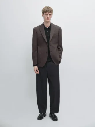 Maßgeschneiderter Woll-Blazer