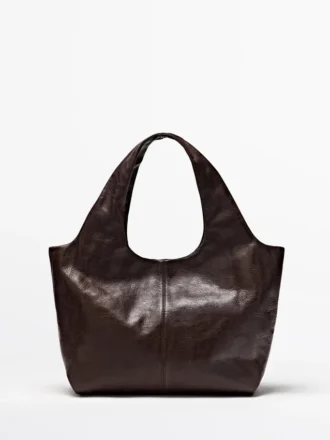 Mittlere Nappaleder-Tasche