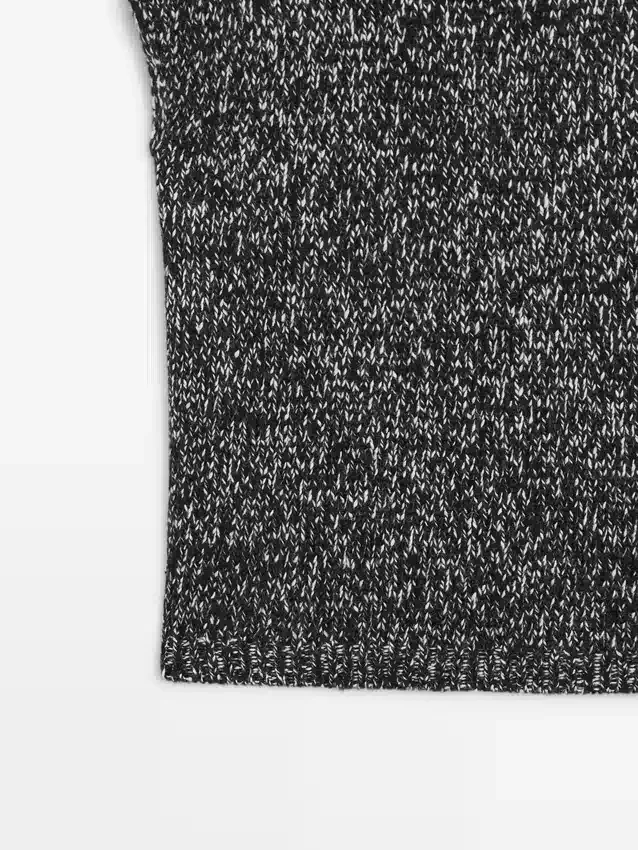 Moulina-Strickweste mit Kragen Moulina-Strickweste mit Kragen