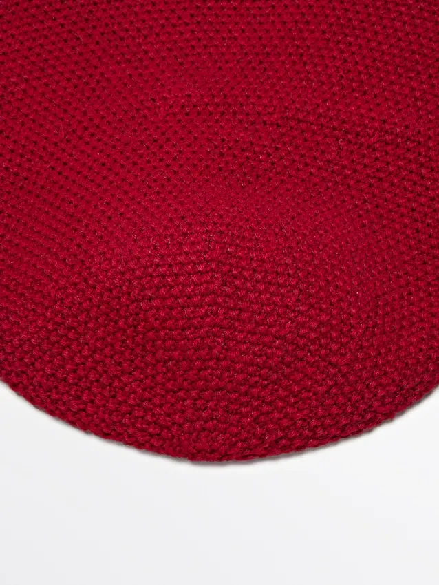 Mütze aus Wollmischstrick Mütze aus Wollmischstrick