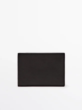 Nappaleder-Brieftasche im Querformat