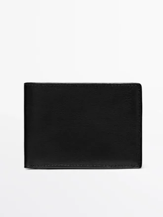 Nappaleder-Brieftasche im Querformat