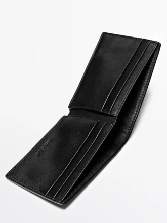 Nappaleder-Brieftasche im Querformat