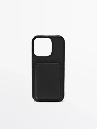Nappaleder-Hülle für iPhone 16 Pro