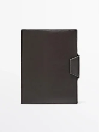 Notizbuchhülle aus Nappaleder
