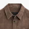 Overshirt aus Wildleder Overshirt aus Wildleder