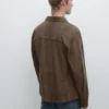 Overshirt aus Wildleder Overshirt aus Wildleder