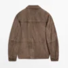 Overshirt aus Wildleder Overshirt aus Wildleder