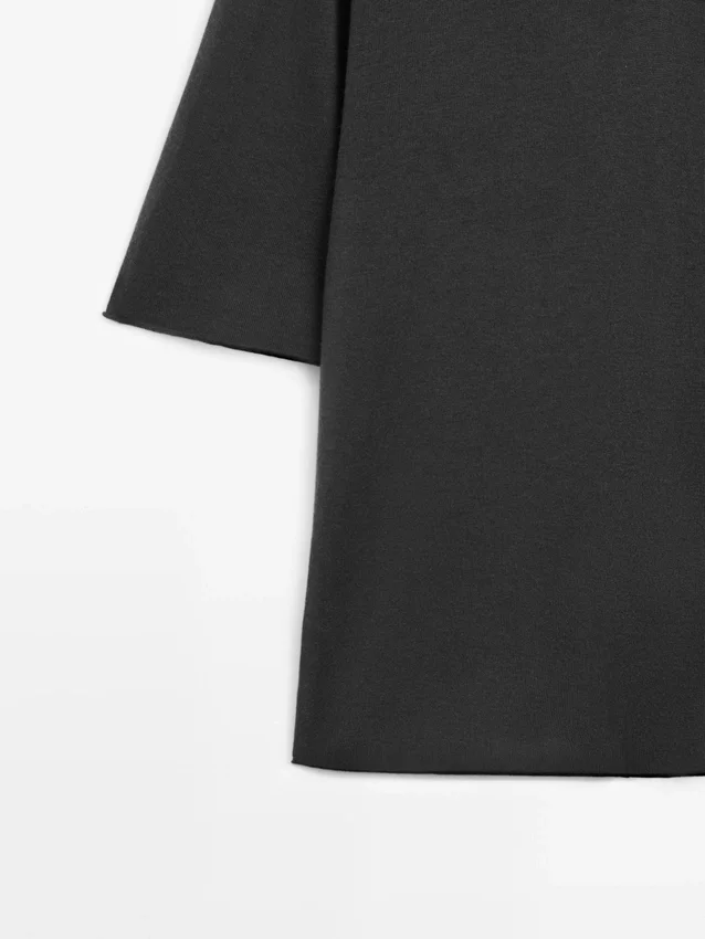 Oversize-Pullover aus Seiden- und Wollmischung Oversize-Pullover aus Seiden- und Wollmischung