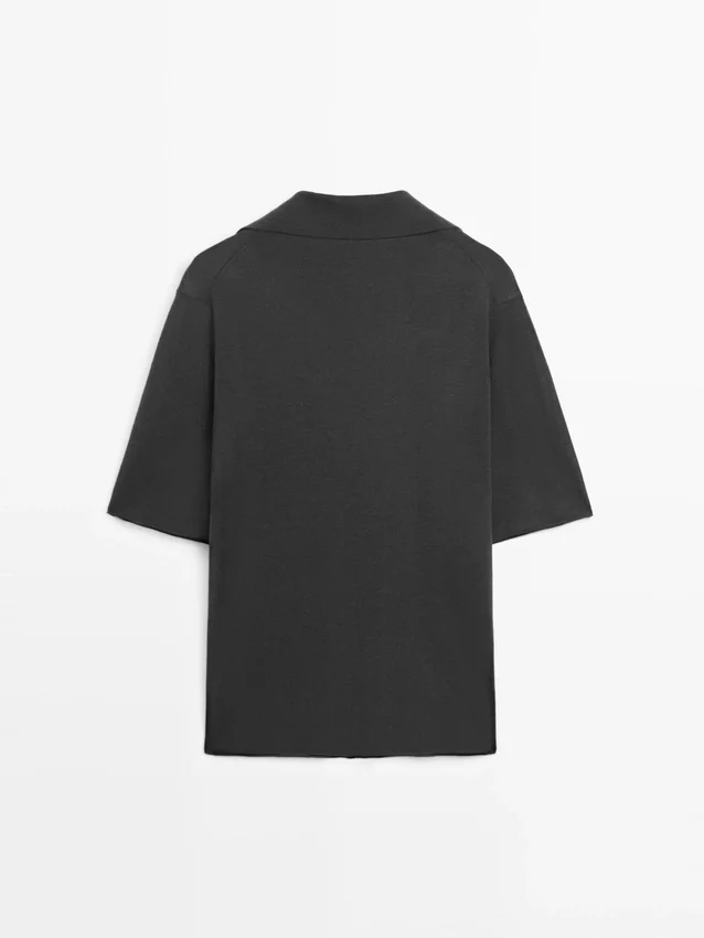 Oversize-Pullover aus Seiden- und Wollmischung Oversize-Pullover aus Seiden- und Wollmischung