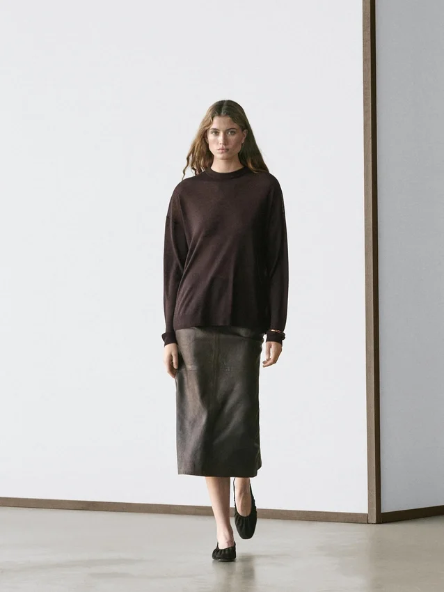 Oversize-Strickpullover aus Wollmischung Oversize-Strickpullover aus Wollmischung