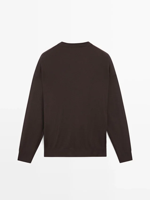 Oversize-Strickpullover aus Wollmischung Oversize-Strickpullover aus Wollmischung