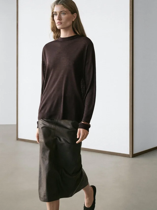 Oversize-Strickpullover aus Wollmischung Oversize-Strickpullover aus Wollmischung