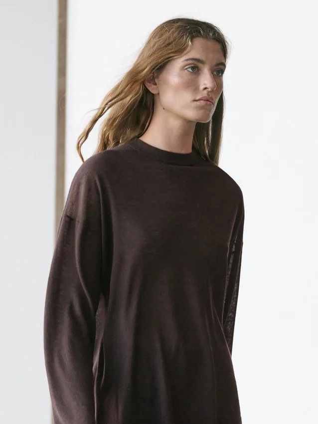 Oversize-Strickpullover aus Wollmischung Oversize-Strickpullover aus Wollmischung