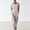 Oversize-Strickpullover mit V-Ausschnitt