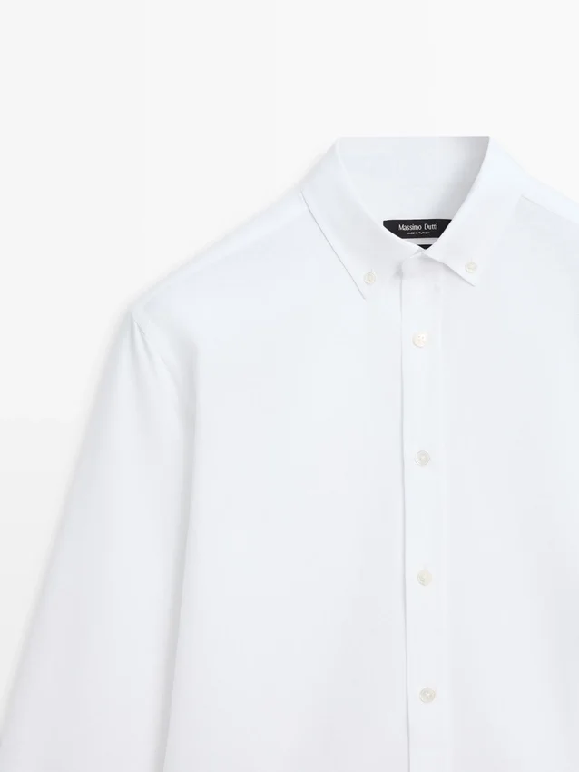 Oxford-Hemd aus 100 % Baumwolle in Regular Fit Oxford-Hemd aus 100 % Baumwolle in Regular Fit