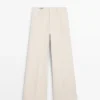 Palazzo-Jeans mit hoher Taille Palazzo-Jeans mit hoher Taille