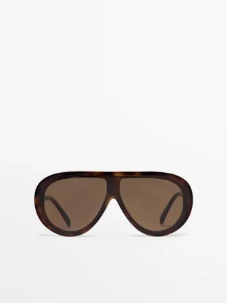 Piloten-Sonnenbrille im Schildpatt-Look Piloten-Sonnenbrille im Schildpatt-Look