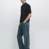 Poloshirt aus 100 % Baumwolle mit Zopfmuster