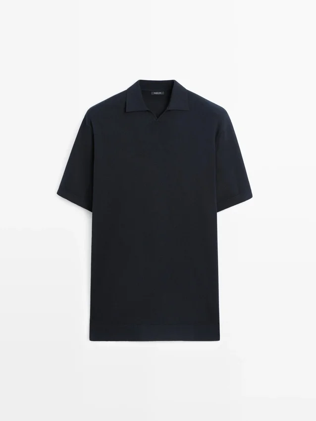 Poloshirt aus Baumwollmischgewebe Poloshirt aus Baumwollmischgewebe