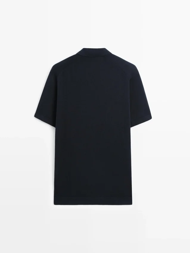Poloshirt aus Baumwollmischgewebe Poloshirt aus Baumwollmischgewebe