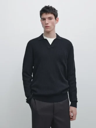 Poloshirt aus Baumwollmischgewebe Poloshirt aus Baumwollmischgewebe