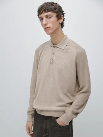 Poloshirt aus Baumwollmischgewebe Poloshirt aus Baumwollmischgewebe