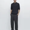 Poloshirt aus Merinowolle Poloshirt aus Merinowolle