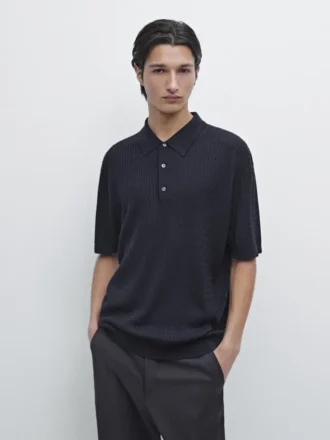Poloshirt aus Merinowolle Poloshirt aus Merinowolle
