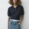Poloshirt aus Wollmischgewebe Poloshirt aus Wollmischgewebe
