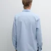 Popeline-Hemd mit Streifenmuster in Regular Fit Popeline-Hemd mit Streifenmuster in Regular Fit