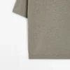 Pullover aus Baumwollstrick mit Poloshirt-Ausschnitt Pullover aus Baumwollstrick mit Poloshirt-Ausschnitt
