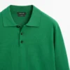 Pullover aus Baumwollstrick mit Poloshirt-Kragen Pullover aus Baumwollstrick mit Poloshirt-Kragen