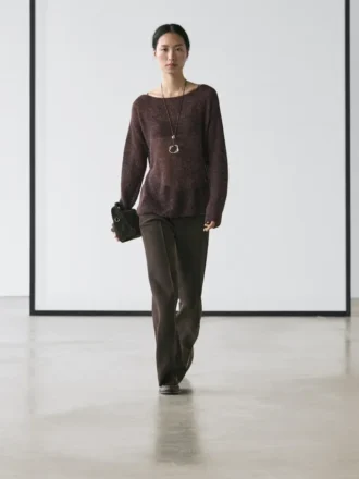 Pullover aus einer Alpaka- und Wollmischung Pullover aus einer Alpaka- und Wollmischung
